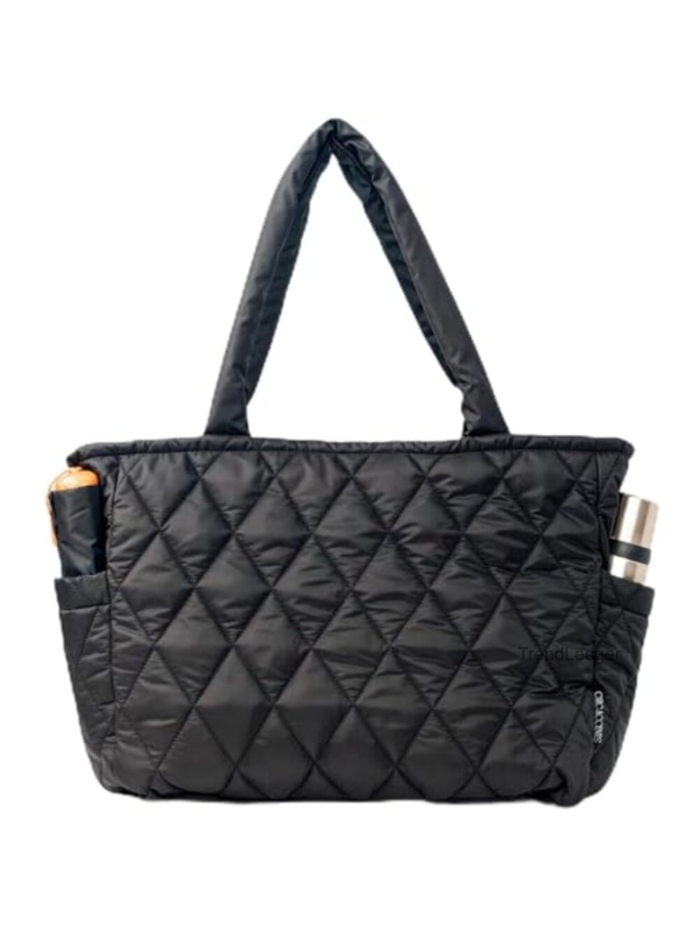 Quilted Puffer Tote Bag Lightweight Water Resistant Travel Gym Bag